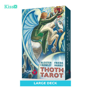 【现货】进口正版 透特托特塔罗牌大版Crowley Thoth Tarot Large