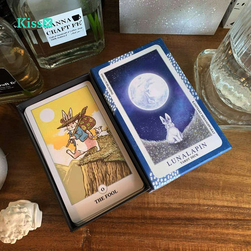 进口正版月下兔子塔罗牌