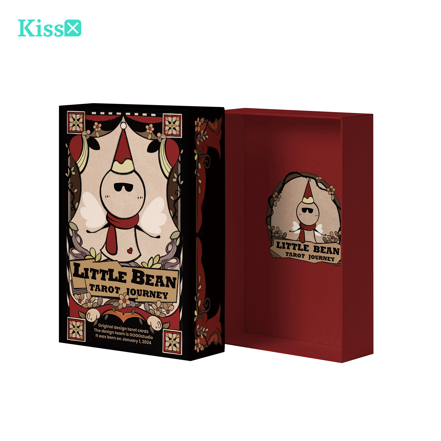 【现货】原创正版 小嘎豆历险记塔罗牌 Little Bean Tarot 海外版