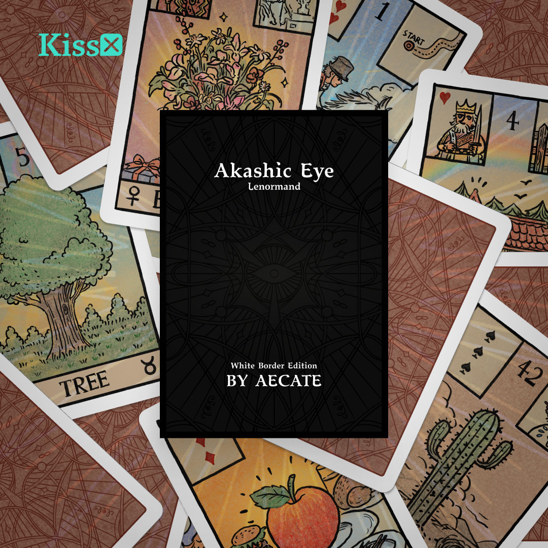 【现货】原创正版 雷诺曼 Akashic Eye Lenormand 利诺曼白边框版
