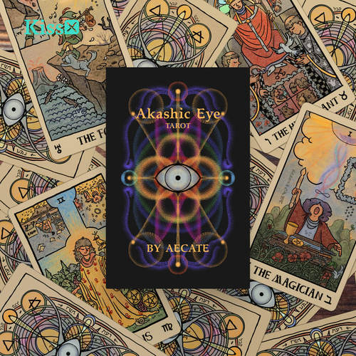 【现货】原创正版 卡西之眼塔罗牌 Akashic Eye Tarot 礼盒版
