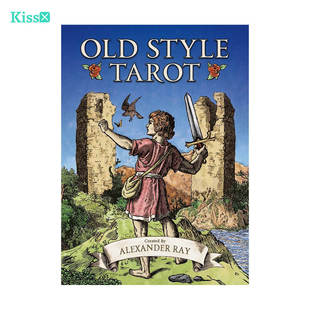 【现货】进口正版 旧体老式塔罗牌 Old Style Tarot