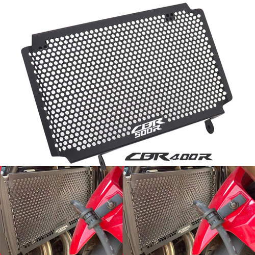CBR400R改装水箱网散热器保护罩