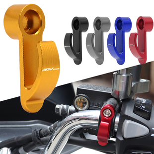 适用钱江鸿ADV150嘉爵启程布雷斯通赛博改装配件车把挂钩前置物勾