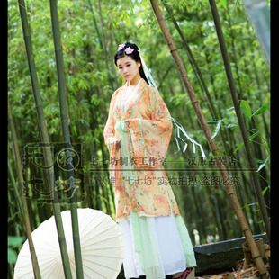 ◆七七坊◆正统汉服华服天丝雪纺日常宋明褙子中国风国潮