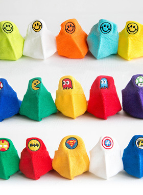 儿童袜子纯棉春秋薄款船袜男童女童夏季网眼袜中大童小孩宝宝短袜