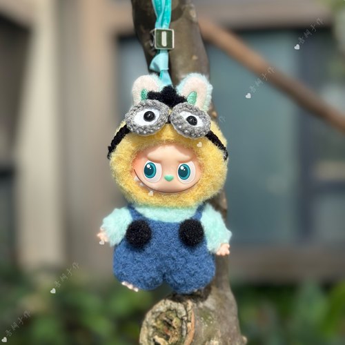 labubu4.0拉布布4代手工娃衣衣服