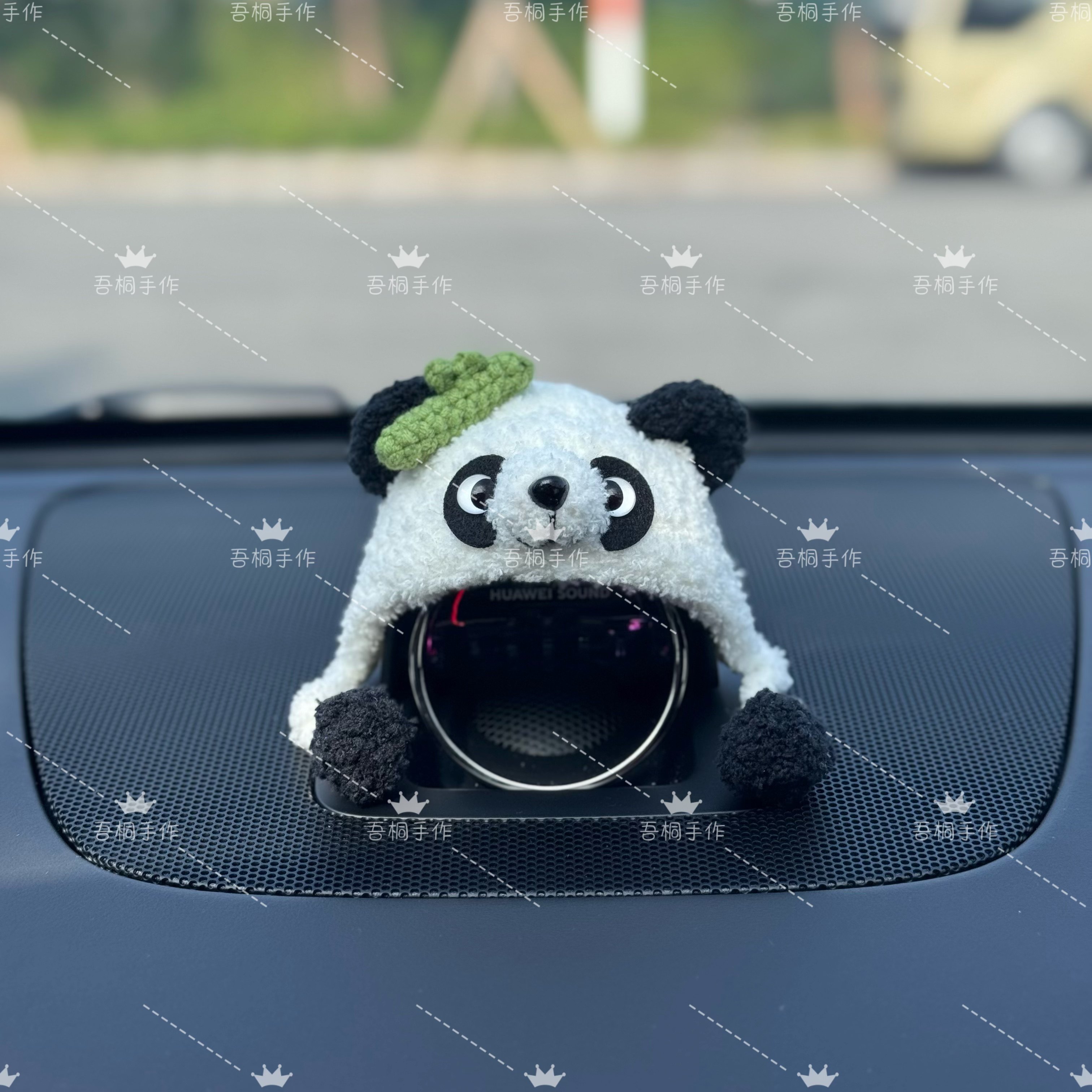 问界智界享界尚界手工钩织音响帽