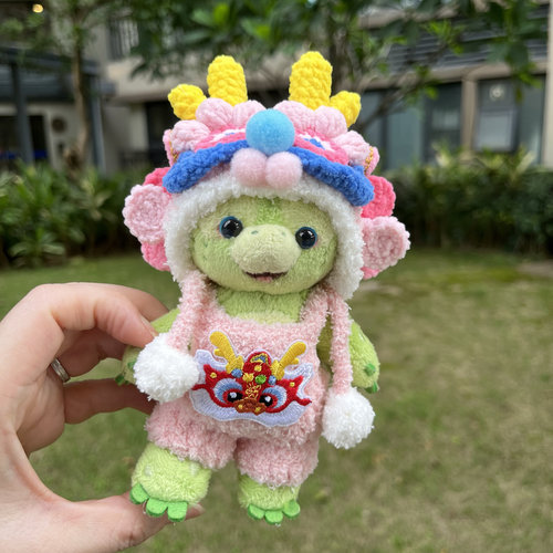 迪士尼奥乐米拉站姿衣服olu着替乌龟挂件冰箱贴娃衣龙头老大套装