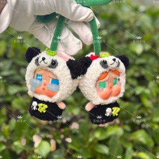 眼泪系列搪胶毛绒吊卡甜在一起娃衣 泡泡玛特哭娃CRYBABY爱神