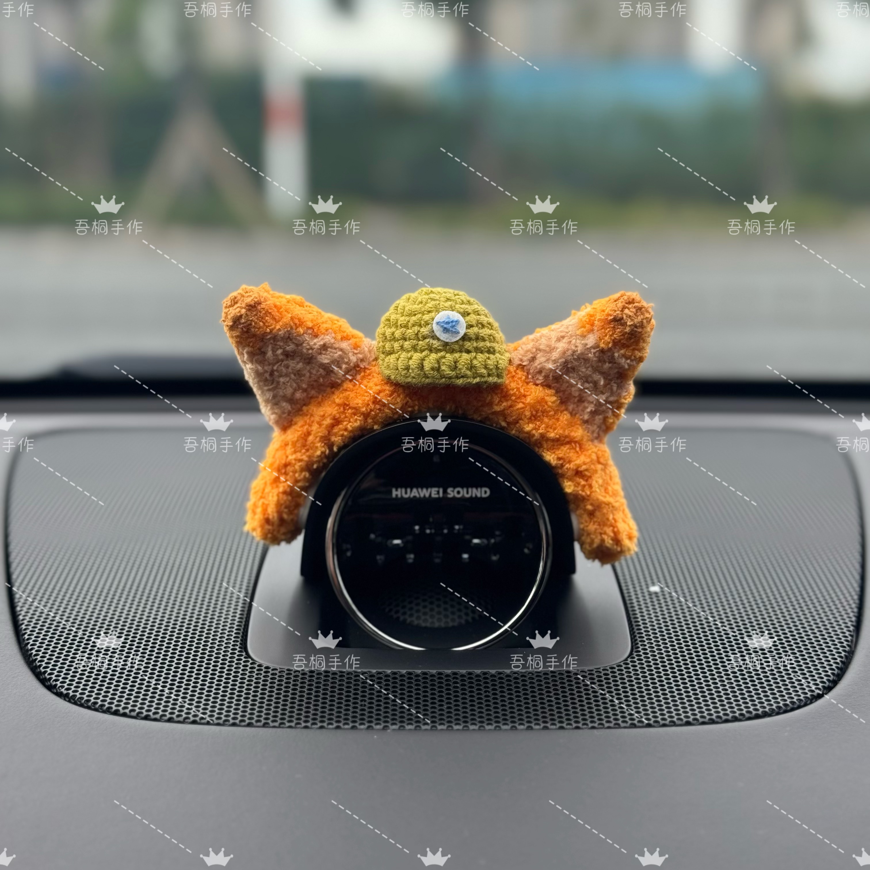 问界智界享界尚界手工音响帽子