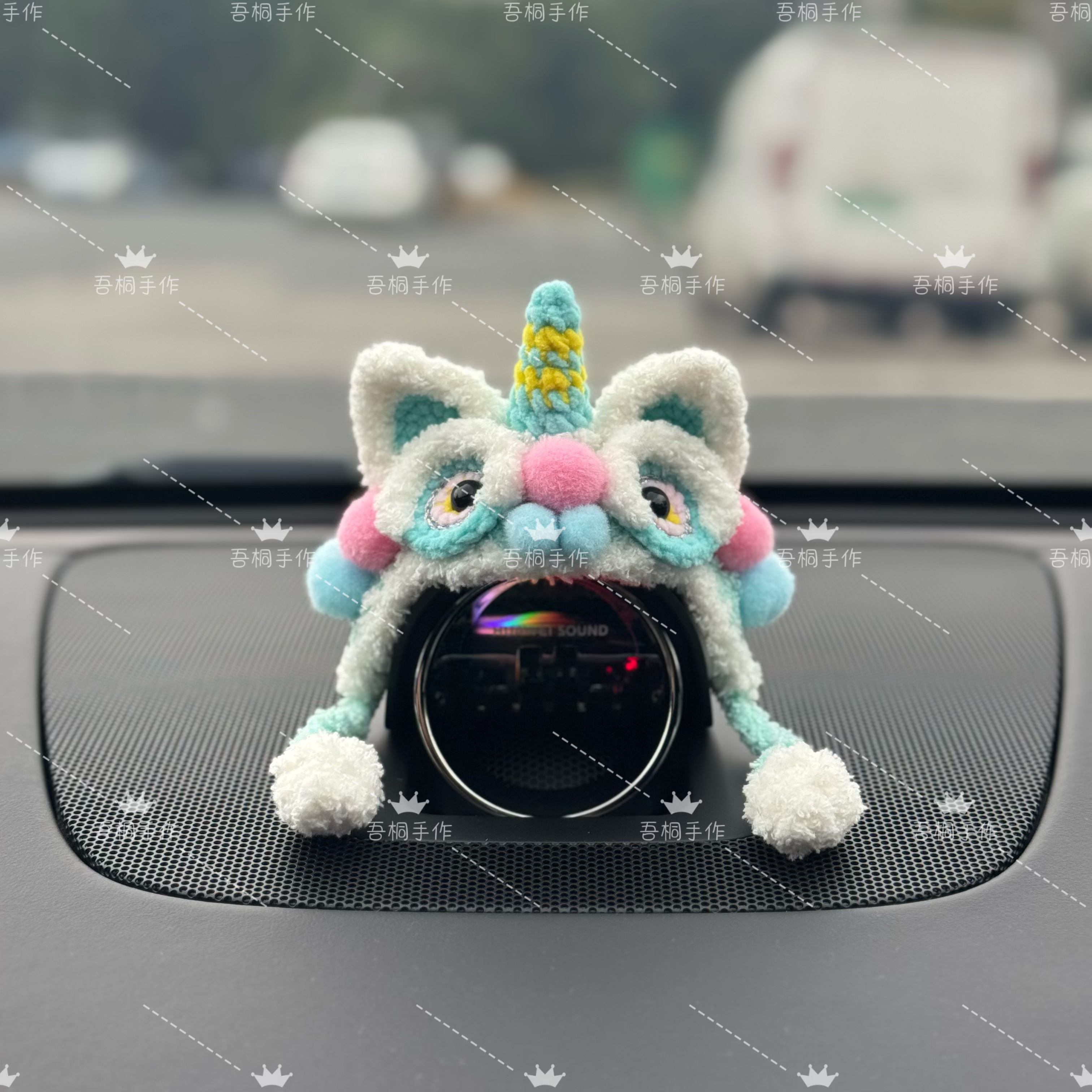 问界智界享界尚界手工钩织音响帽