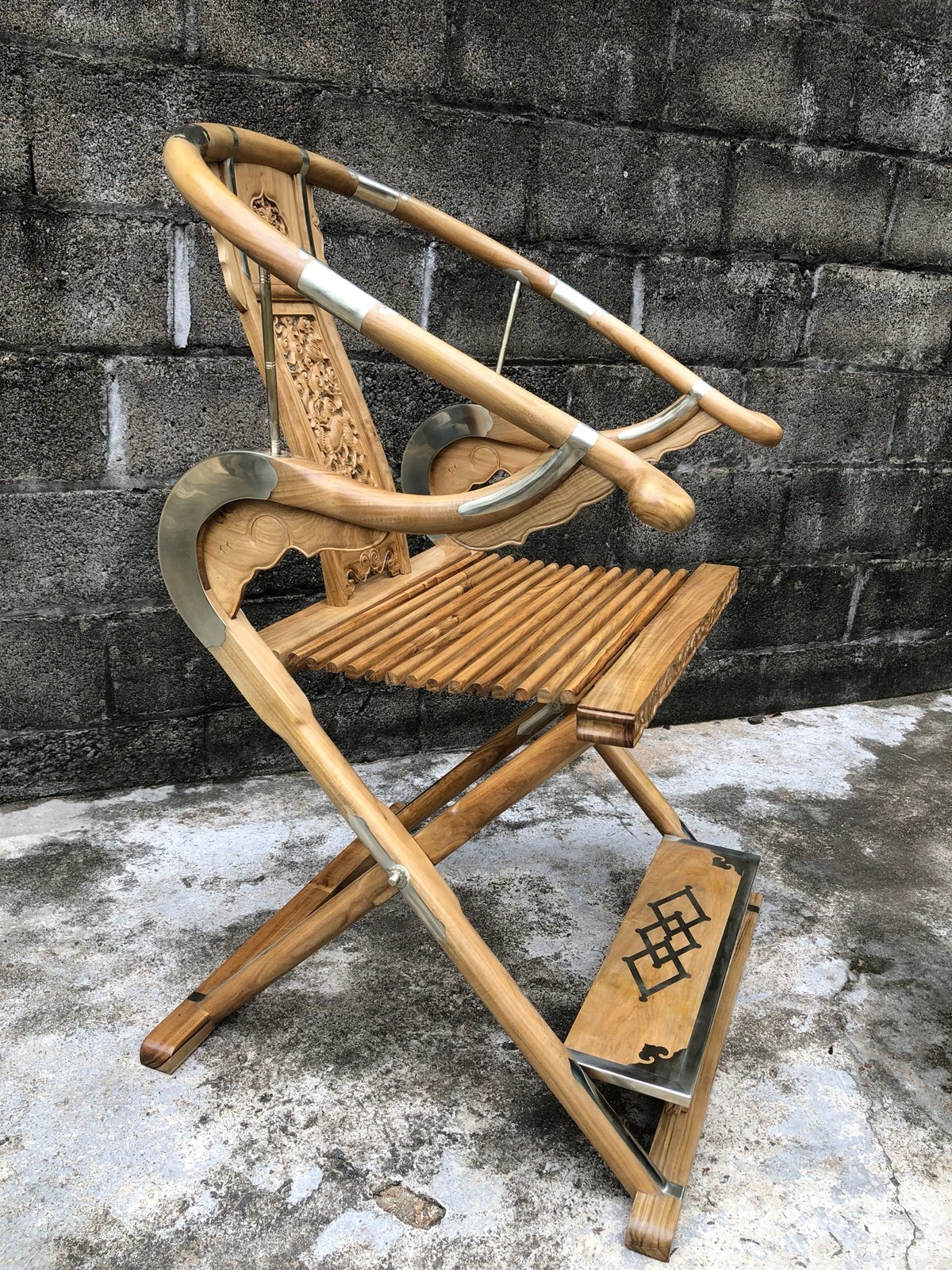 海南坡垒木明式家具【头把交椅】/书房专属/制作工艺精致