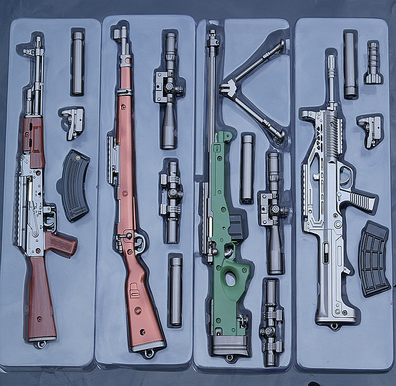 绝地大逃杀武器模型兵器道具