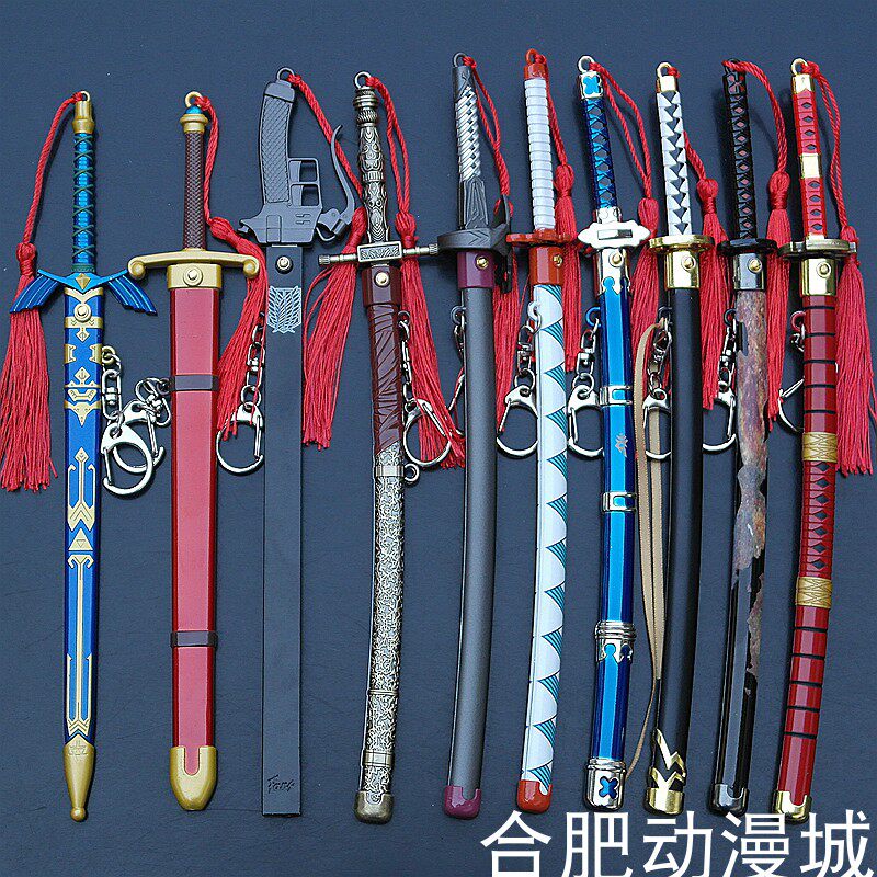 大师天空剑界王神剑千影刀鬼泣阎魔罗炼狱杏寿郎武器钥匙扣未开刃
