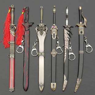 降灾剑残虹破月剑轩辕剑贞德剑黑金古刀阐释者带鞘动漫武器未开刃