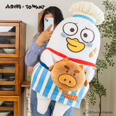 小刘鸭杂货铺面包系列大娃大号玩偶抱睡毛绒玩具可爱公仔玩偶礼物