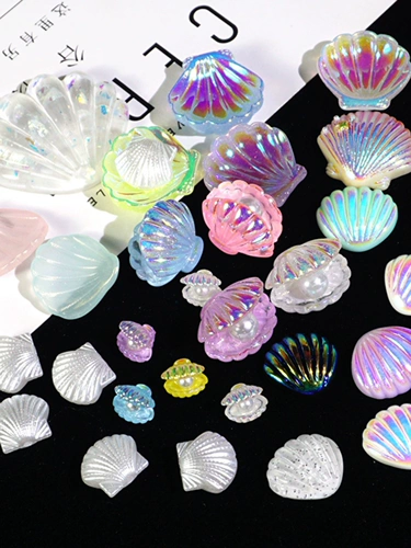 比彩 Реалистичный морской кремовый чехол для телефона, набор материалов, аксессуар с аксессуарами ручной работы, DIY