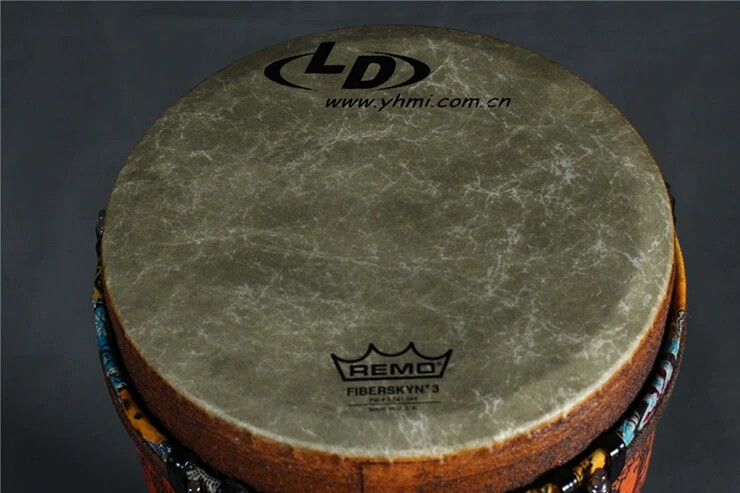 维修非洲鼓换鼓皮10寸12寸ld品牌瑞盟便携鼓羊皮鼓手工鼓丽江手鼓