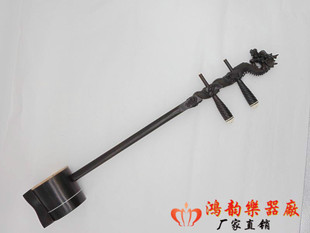 【板胡】精品黑檀婺剧板胡 龙头婺剧板胡民族乐器厂家直销
