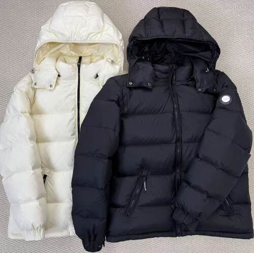 羽小白90白鹅绒短款面包羽绒服