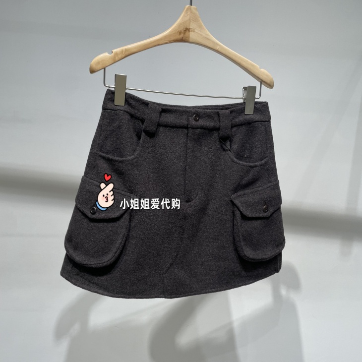 JN/江南国内专柜正品25冬短款腰裙 5PAD10400-1195