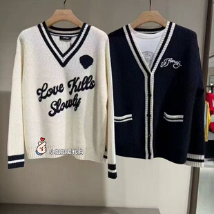 E1RDW308 2025秋女士针织衫 3980 hardy潮牌专柜正品 小姐姐Ed