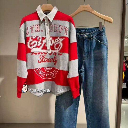小姐姐Ed hardy潮牌专柜正品2025秋女士卫衣E1RDW341-2680
