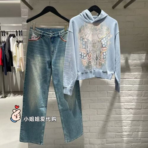 小姐姐Ed hardy潮牌专柜正品2025秋女士卫衣E1RCW349-2680
