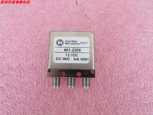 Dowkey 401-2208 DC-18GHz SPDT 12V 单刀双掷 射频同轴开关