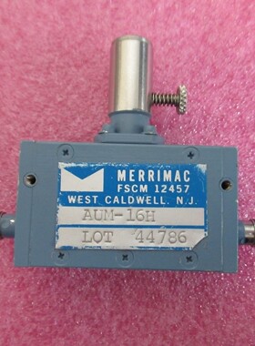 MERRIMAC AUM-16H 3.5-14GHz 0-18dB 2W SMA 射频连续手调衰减器