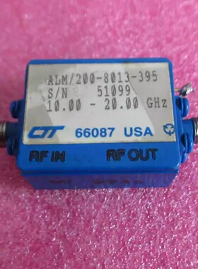 CTT进口 6-20GHz 15dB增益 SMA母 NF:4.2dB 15dBm 射频微波放大器