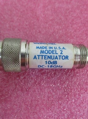 Weinschel 2-10 DC-18GHz 10dB 5W N公-N母 射频同轴固定衰减器