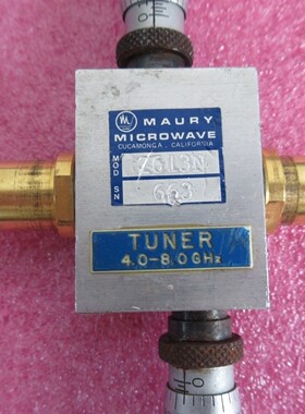 坏的 MAURY进口 2613N 4-8GHz N母头 射频微波 驻波 调谐器