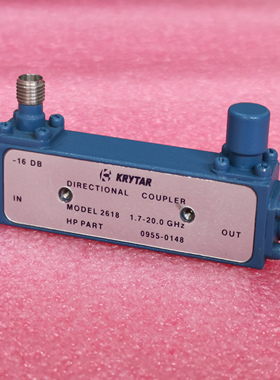 KRYTAR进口 2618 1.7-20GHz 16dB SMA 射频宽带同轴16dB耦合器