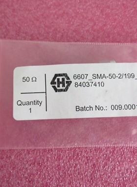 H+S 6607_SMA-50-2/199_NE DC-18GHz 7dB 2W射频小功率固定衰减器