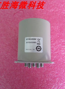 87106-60069 Agilent 87106D 40GHz SP6T 2.92mm 射频同轴开关