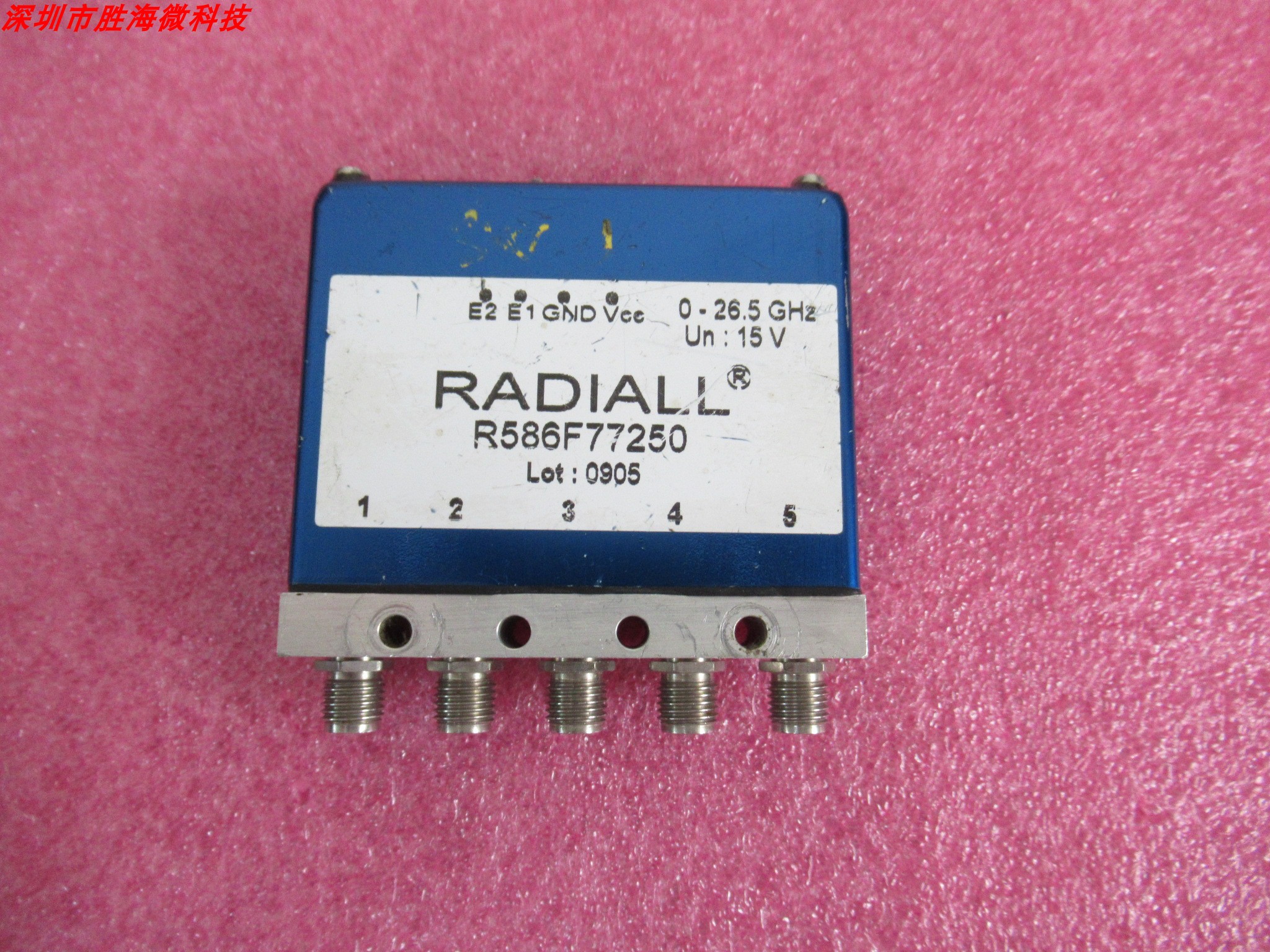 RADIALLDC-26.5GHzSPDT同轴开关