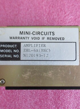 MINI ZHL-6A 0.0025-500MHz 25dB 22dBm BNC头 射频中功率放大器