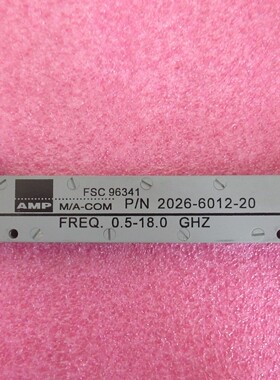 M/A-COM 2026-6012-20 10MHz-18GHz 20dB 50W 射频同轴定向耦合器