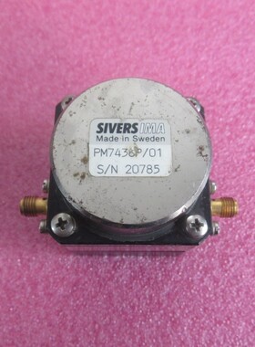 SIVERSIMA进口 3.6-18GHz SMA 射频微波可调带阻滤波器 YIG滤波器