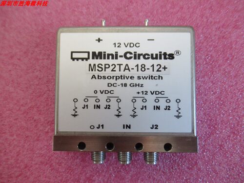 Mini同轴开关MSP2TA-18-12+