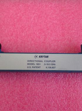 全新KRYTAR进口 1851 0.5-18.5GHz 10dB SMA 射频宽带 定向耦合器