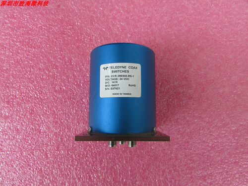 TELEDYNE CCR-39S940-RS-1 SP4T 18GHz 200W SMA RF微波同轴开关