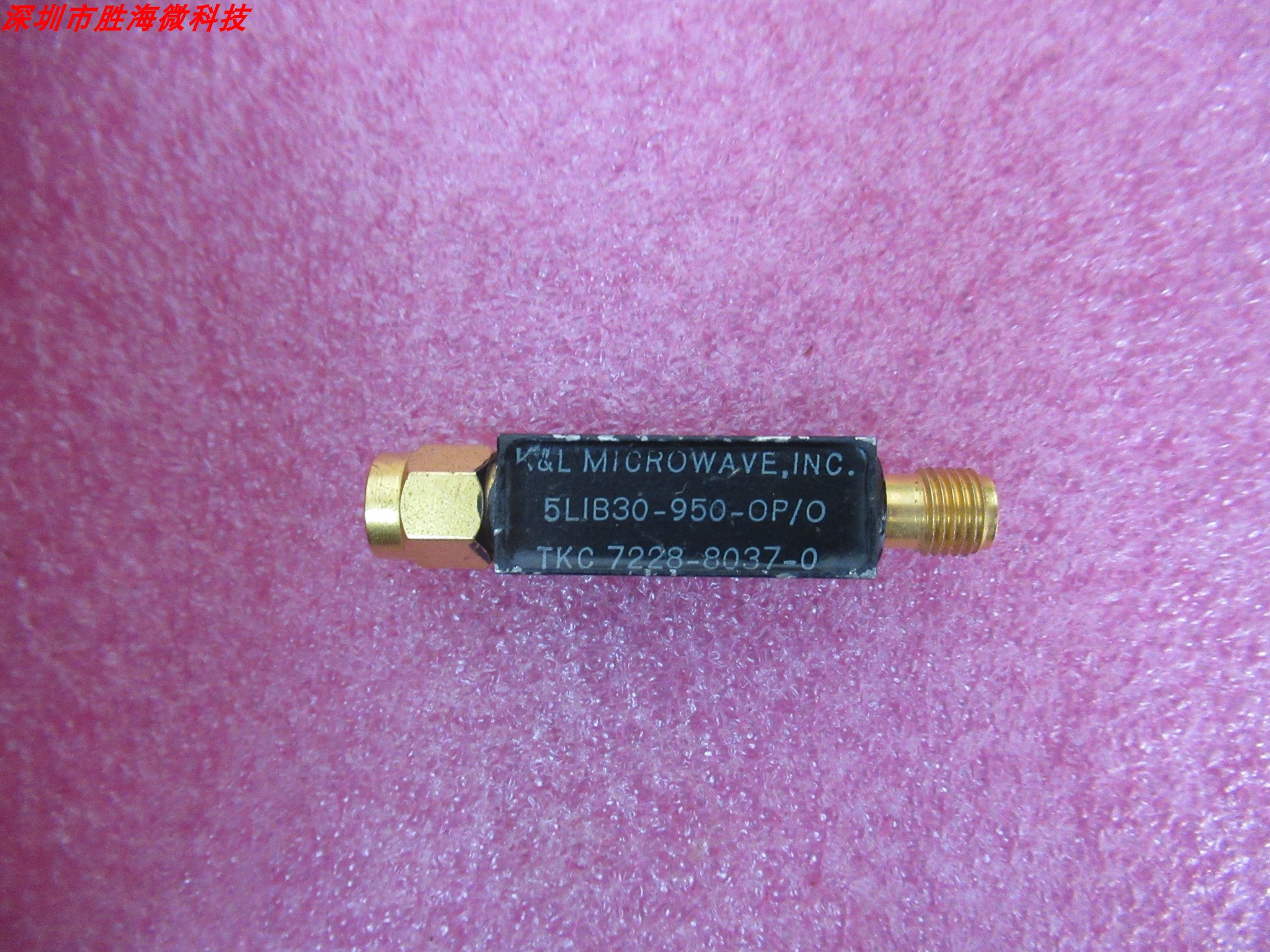 K&LDC-950MHz低通滤波器SMA
