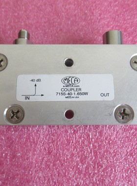 MECA进口 0.8-2.5GHz 40dB SMA 100W 射频定向耦合器800-2500MHz