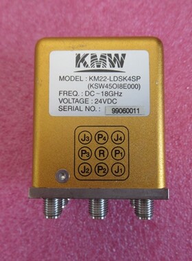 KMW KM22-LDSK4SP DC-18GHz 24V 矩阵开关 SMA 射频同轴开关