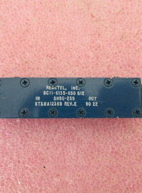 REACTEL 8C11-6135-650-S12 5.8-6.4GHz SMA 射频同轴带通滤波器