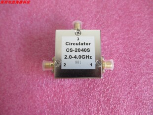 2-4GHz S波段 100W 2000-4000MHz SMA母 射频微波同轴环形器