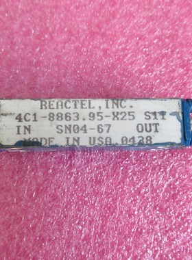 REACTEL 中心频率8863.95MHz 8816-8909MHz SMA 射频带通滤波器